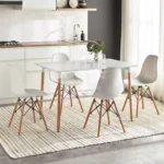 Daphne Contemporary 4-Seater Dining Set