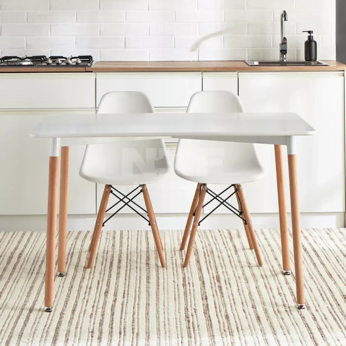 Daphne Contemporary 4-Seater Dining Set - Image 2