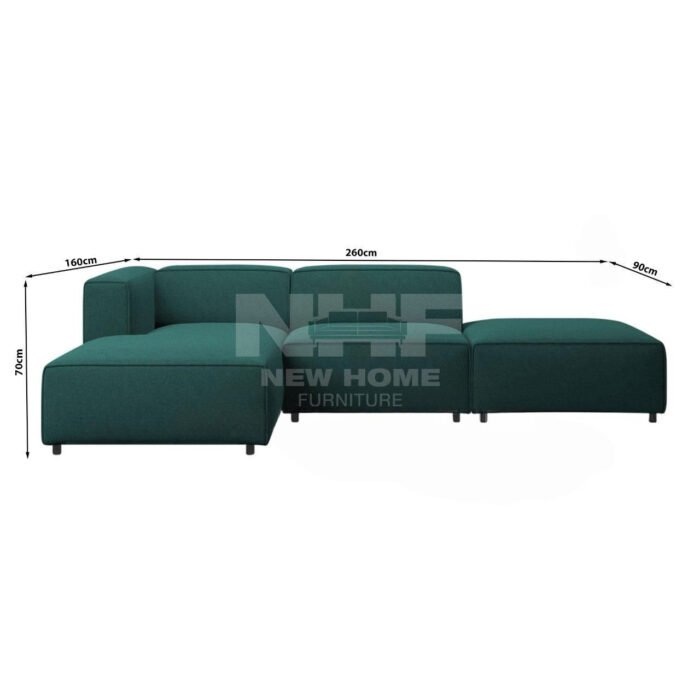 Bareback Elegant L-Shape Sofa - Image 7