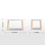 Daphne Spacious 6-Seater Dining Set - Image 8