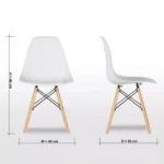 Daphne Spacious 6-Seater Dining Set - Image 9