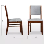 Evon Minimalist 6-Seater Dining Set - Image 6