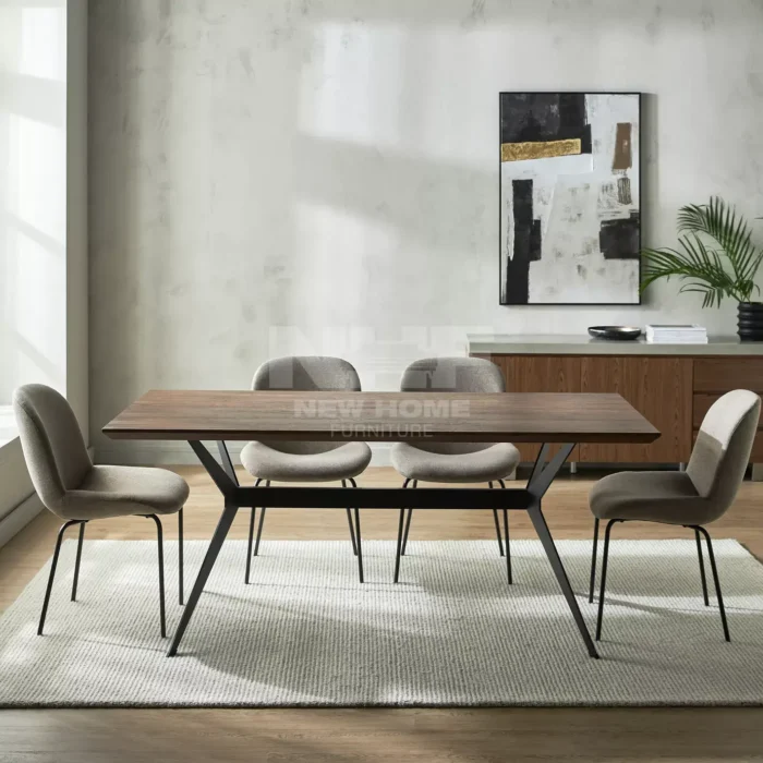 Hamlets Traditional 4-Seater Dining Set - Image 3