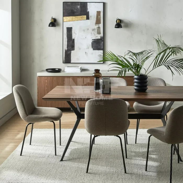 Hamlets Traditional 4-Seater Dining Set - Image 2