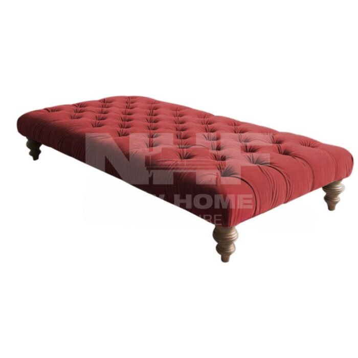 Harry Chic Velvet Ottoman - Image 4