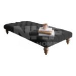 Harry Chic Velvet Ottoman - Image 2