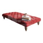 Harry Chic Velvet Ottoman - Image 6