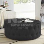 Meridia Elegant Tufted Ottoman - Image 3