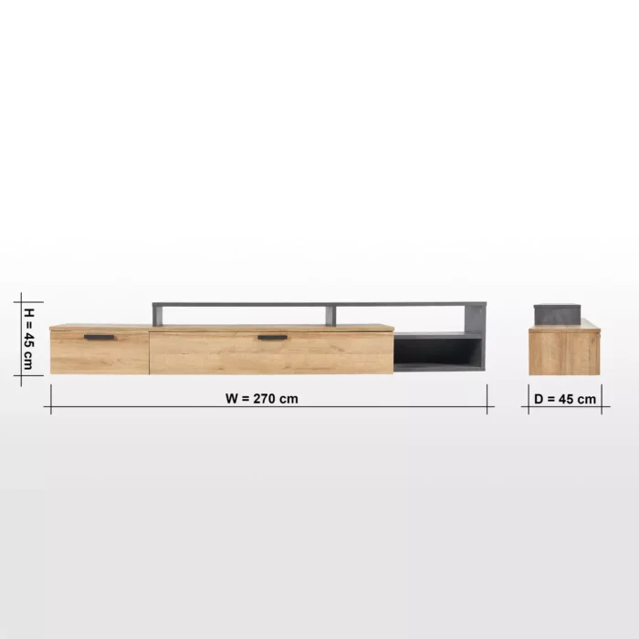 Vittoria Elegant TV Cabinet - Image 6