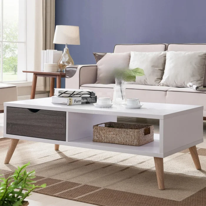 Enzo Single Drawer Coffee Table - Image 1