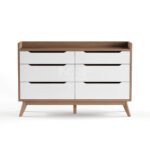Modern Mid-Century 6-Drawer Dresser - Image 6