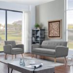 Kervo Modern Luxe 2-pcs Sofa - Image 2