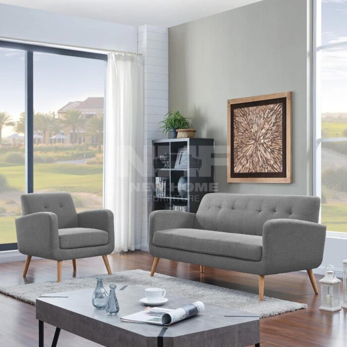 Kervo Modern Luxe 2-pcs Sofa - Image 2