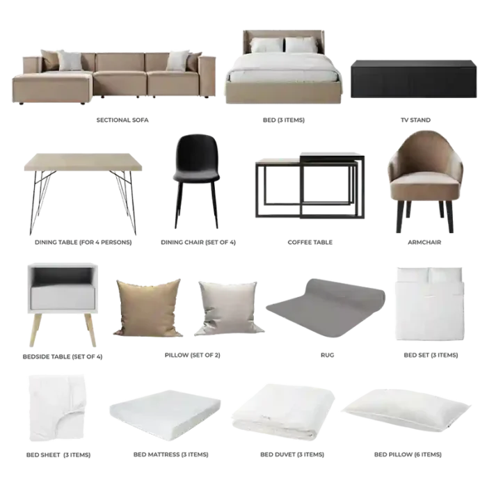 Contemporary Luxe Collection - 2 Bedroom - Image 1