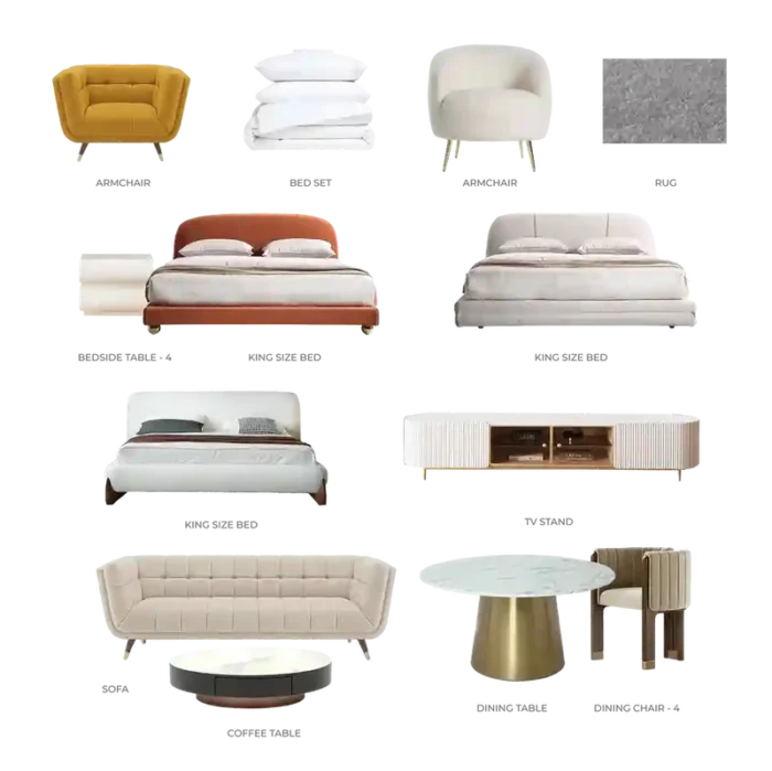 Blush Luxe Collection - 3 Bedroom - Image 1