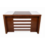 NHF-12862 Office Table 120 × 60 × 75 cm Wooden Executive Computer Desk for Home, Office & Study - Image 2