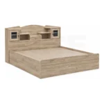 NHF-304 Storage Bed 150x190 cm Multi-Functional Storage Headboard - Image 2