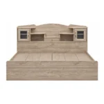 NHF-304 Storage Bed 150x190 cm Multi-Functional Storage Headboard - Image 3