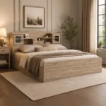 NHF-304 Storage Bed 150x190 cm Multi-Functional Storage Headboard