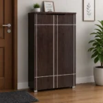 NHF-404 2-Door Shoe Rack Cabinet with 6 Shelves, Spacious Shoe Storage Cupboard for Entryway, Bedroom & Home - Image 2