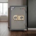 NHF-70-KL Fire Resistant Steel Safe with Dual Key Lock, Heavy Duty Security Safe for Home & Office, Secure Storage for Cash, Documents & Valuables